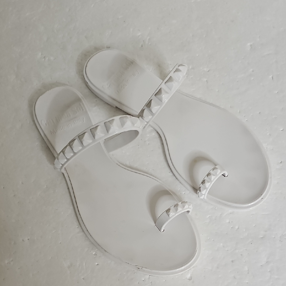 Carmen Sol Maria Flat Jelly Sandals